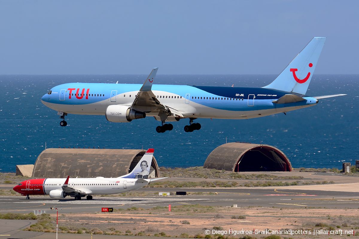 OO-JNL · Boeing 767-304/ER(WL) · (LPA / GCLP)