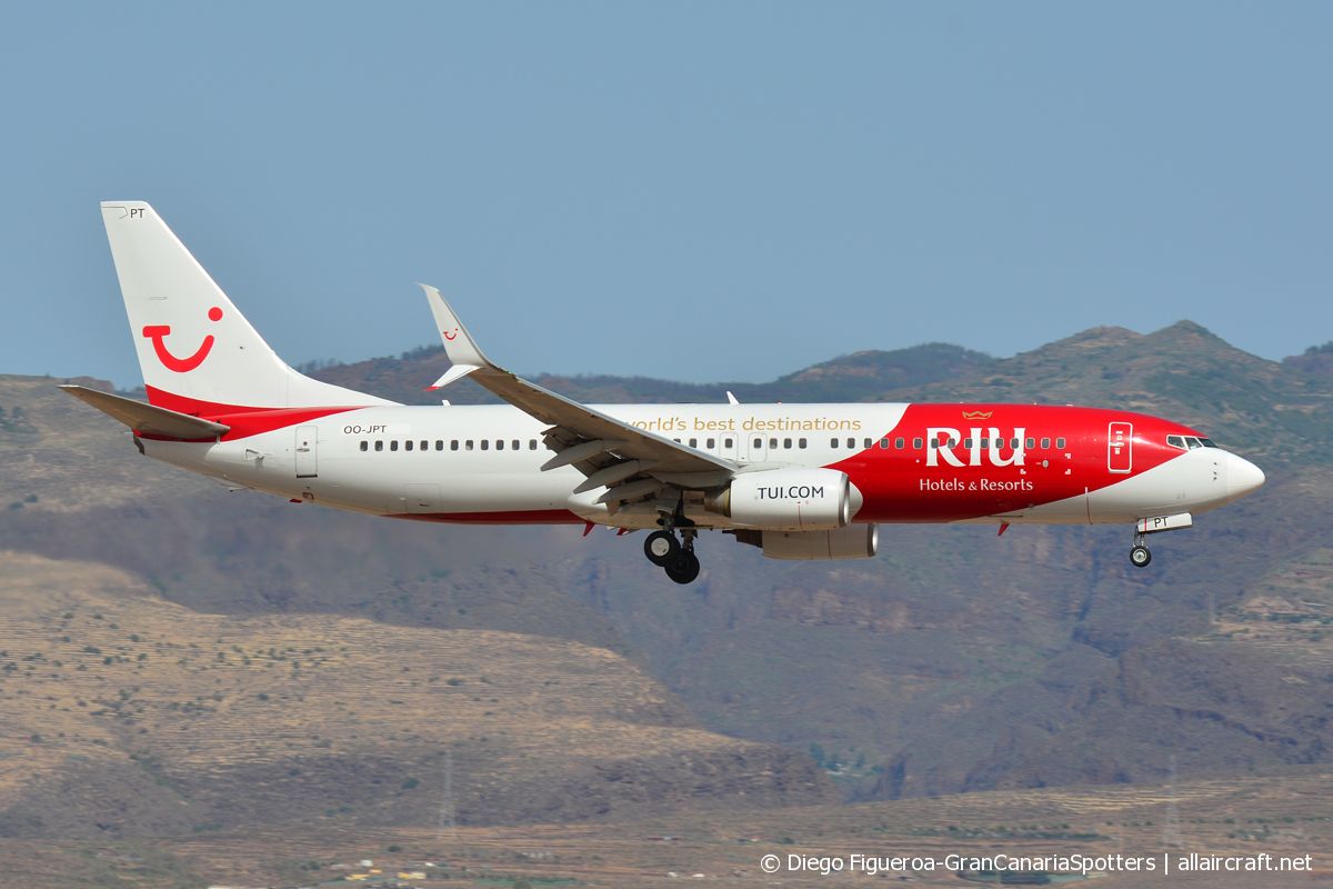 OO-JPT (34691) 2007 Boeing 737-8K5(WL)