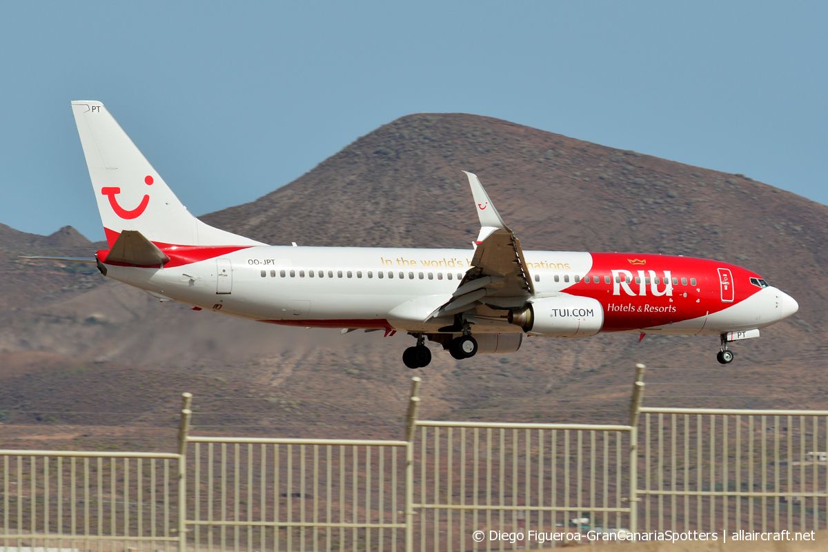 OO-JPT (34691) 2007 Boeing 737-8K5(WL)