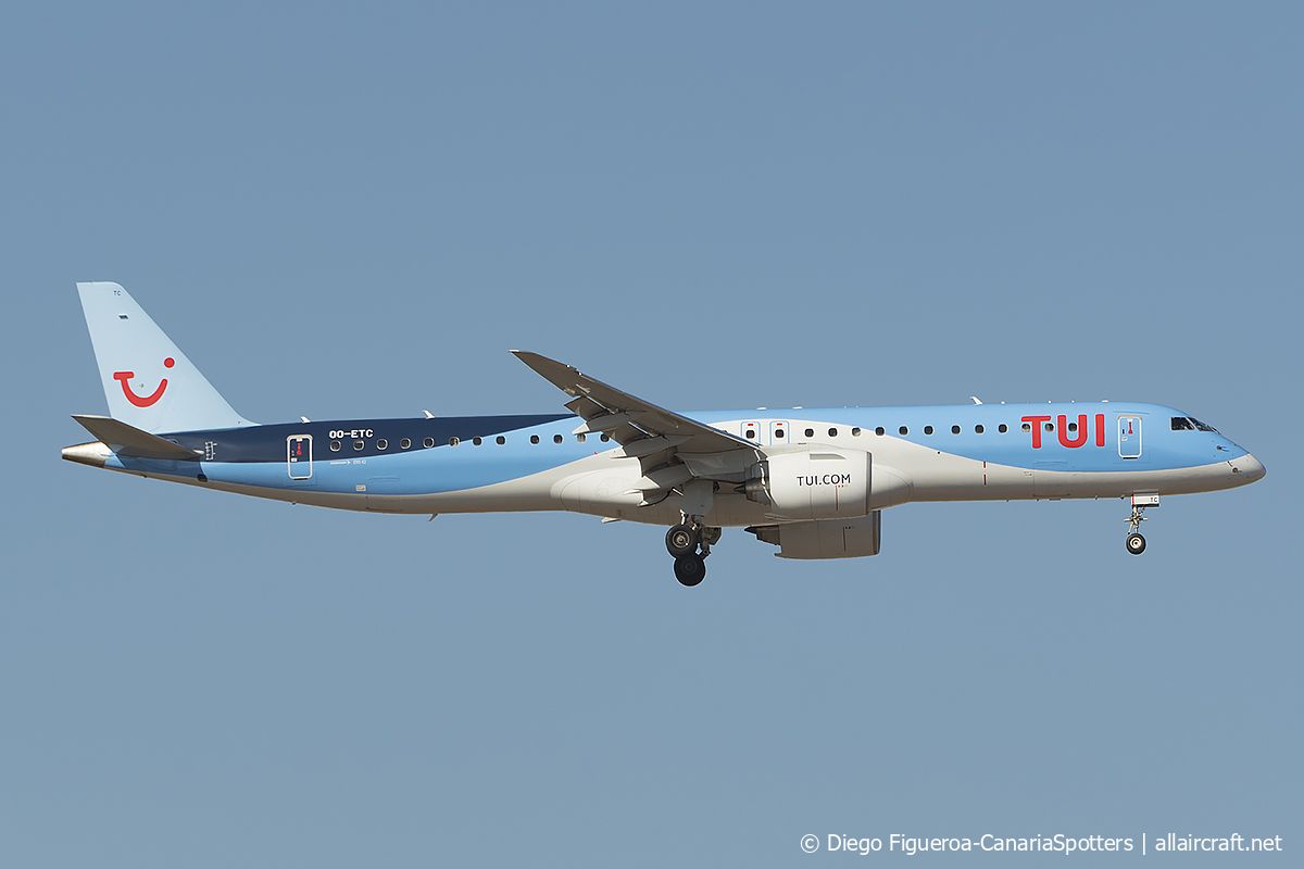 OO-ETC · Embraer 190-400STD · (LPA / GCLP)