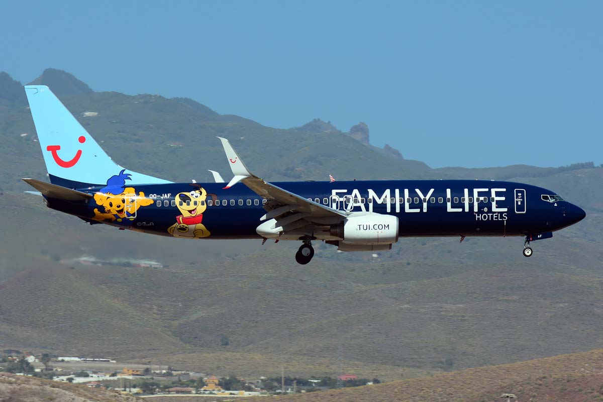 OO-JAF · Boeing 737-8K5(WL) · (LPA / GCLP)