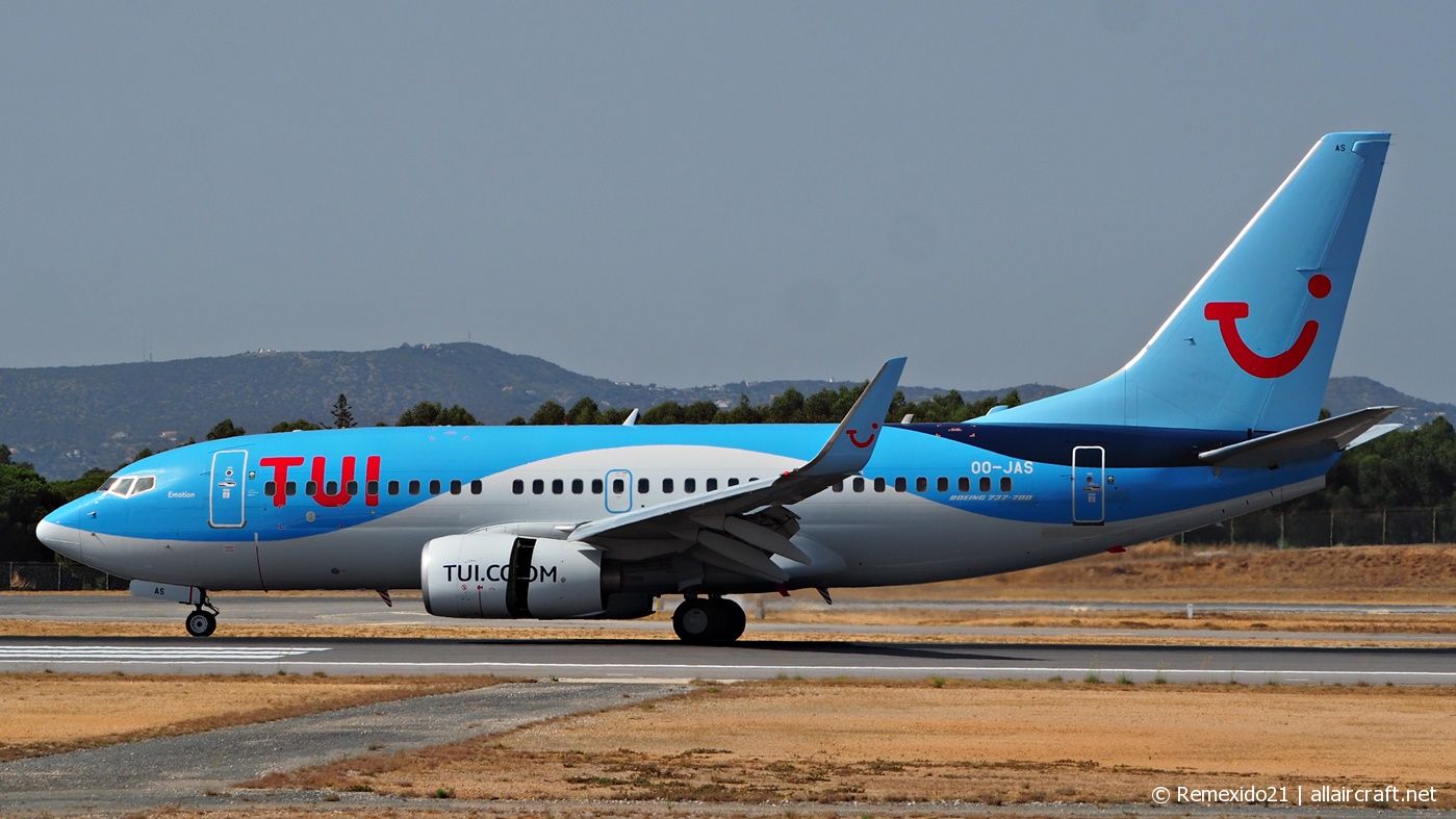 OO-JAS (35144) 2008 Boeing 737-7K5 WL
