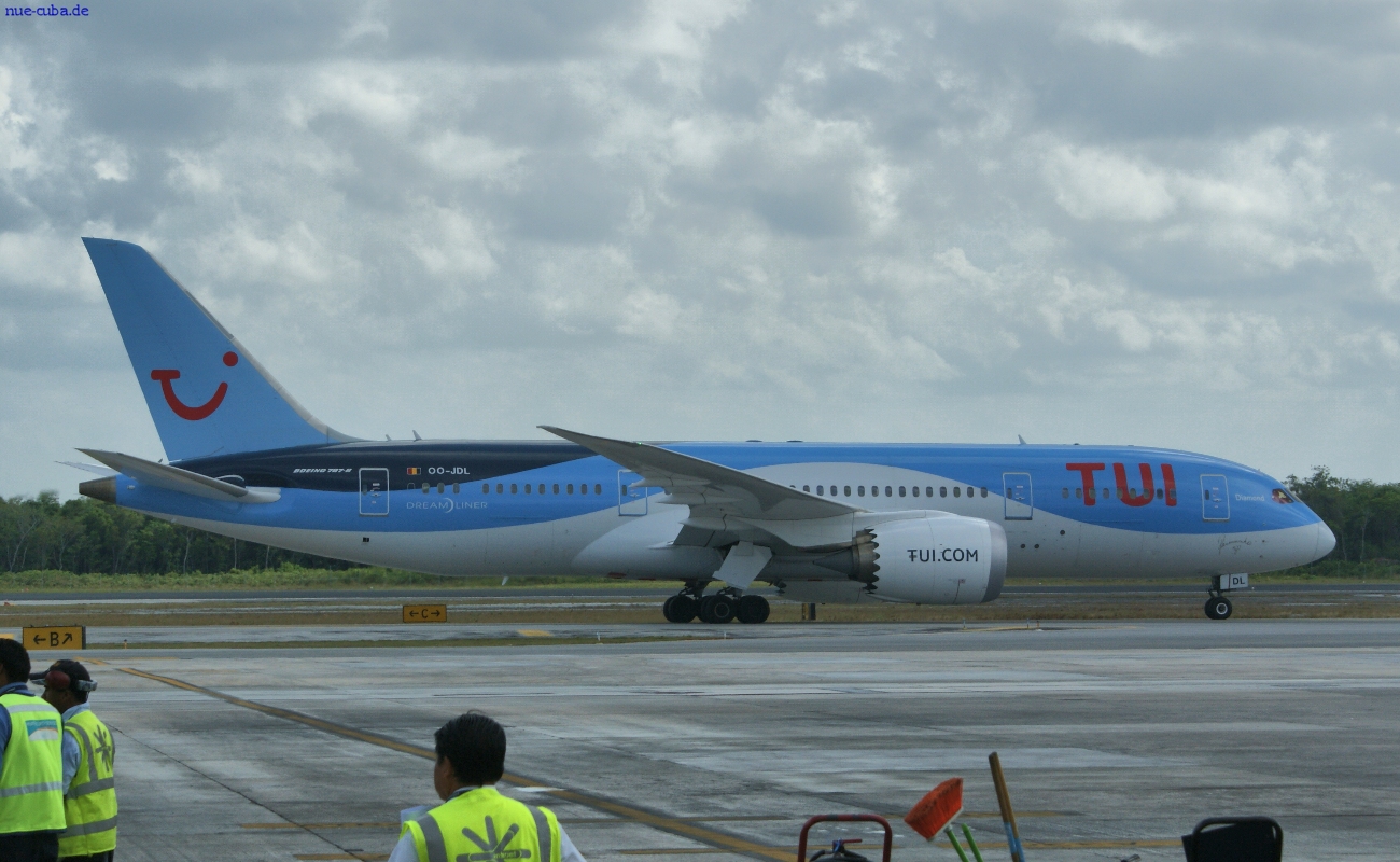 OO-JDL · Boeing 787-8 Dreamliner · (CUN / MMUN)