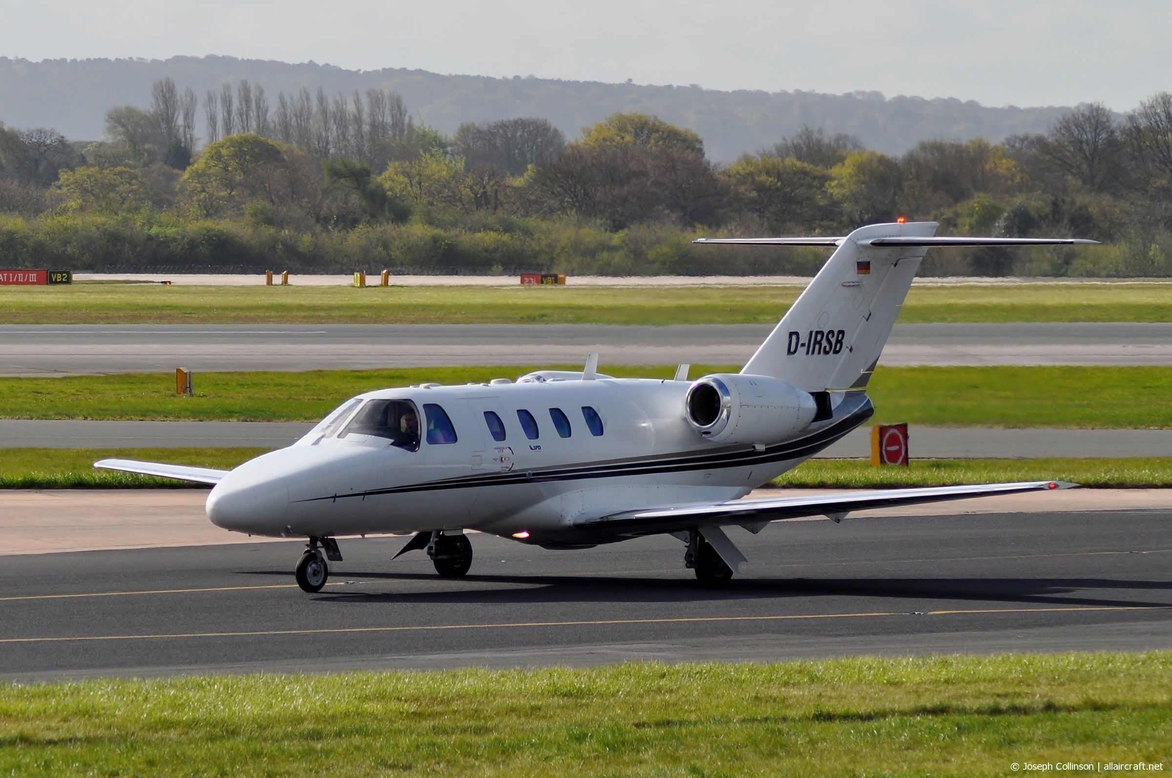 D-IRSB · Cessna 525 CitationJet CJ1 · (MAN / EGCC)