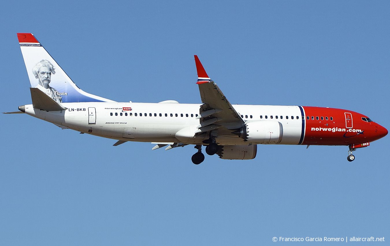LN-BKB · Boeing 737-8 MAX · (LPA / GCLP)
