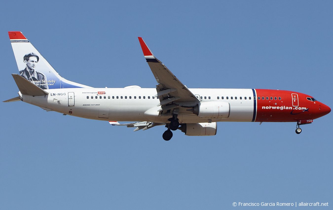 LN-NGG (39018) 2012 Boeing 737-8JP WL