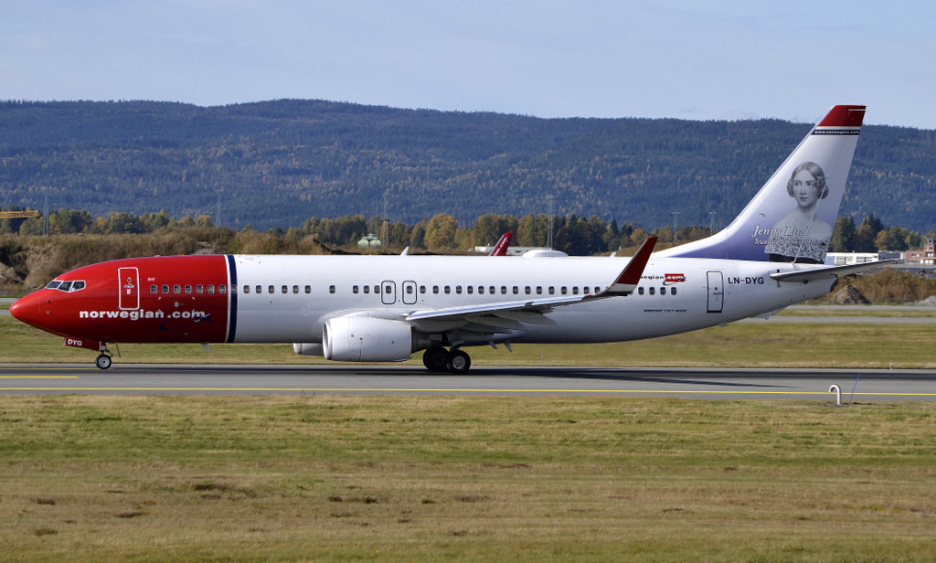 LN-DYG · Boeing 737-8JP(WL) · Norway