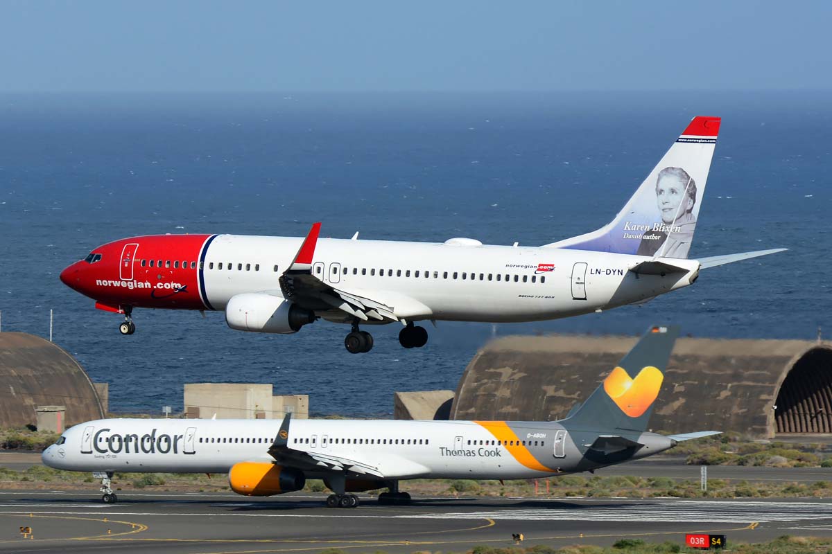 LN-DYN · Boeing 737-8JP(WL) · (LPA / GCLP)