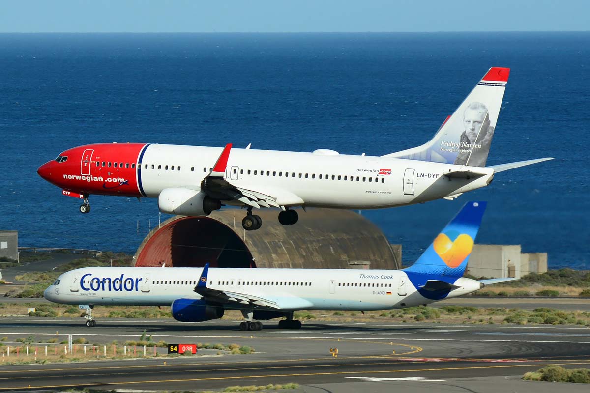 LN-DYF · Boeing 737-8JP(WL) · (LPA / GCLP)