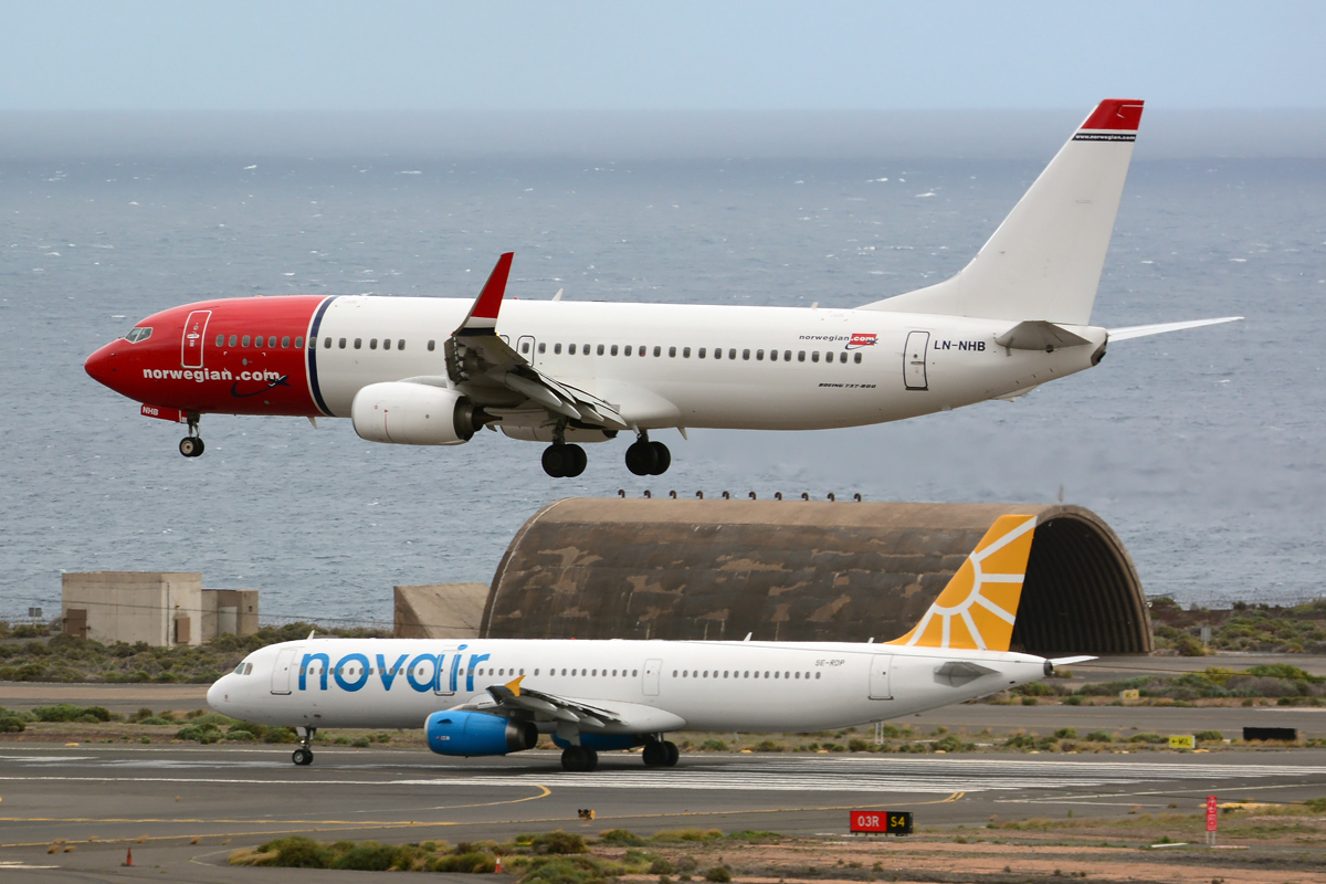 LN-NHB · Boeing 737-8JP(WL) · (LPA / GCLP)