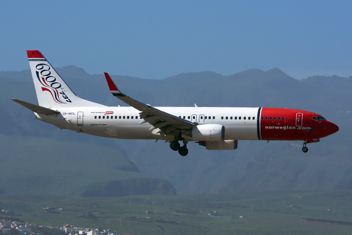 LN-NOL · Boeing 737-8Q8(WL) · (LPA / GCLP)