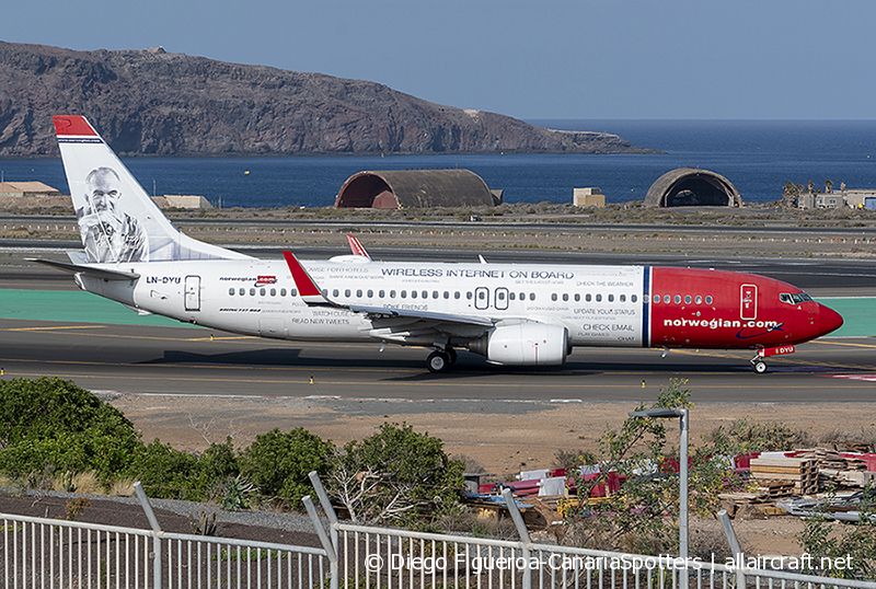 LN-DYU · Boeing 737-8JP(WL) · (LPA / GCLP)