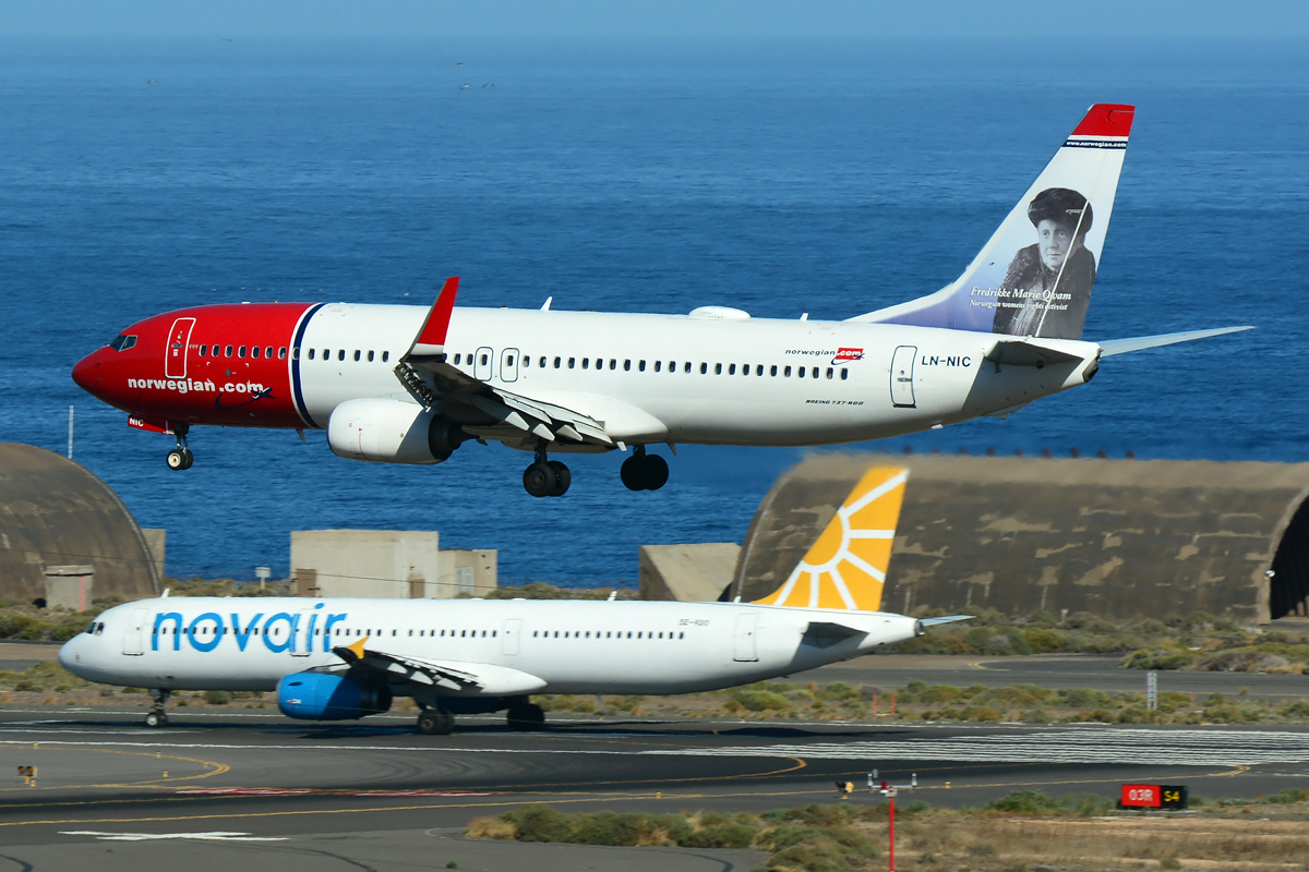 LN-NIC · Boeing 737-8JP(WL) · (LPA / GCLP)