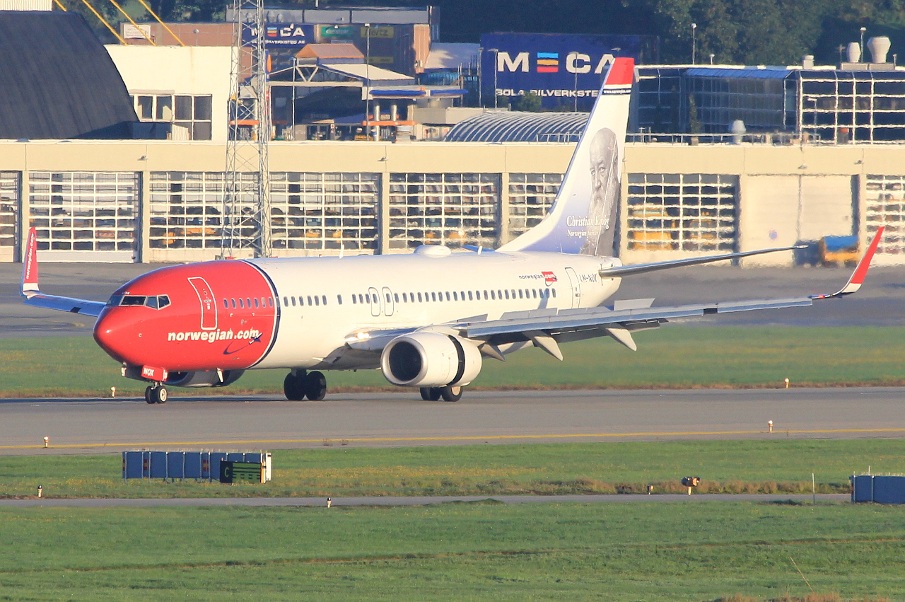 LN-NOX · Boeing 737-8JP(WL) · (SVG / ENZV)
