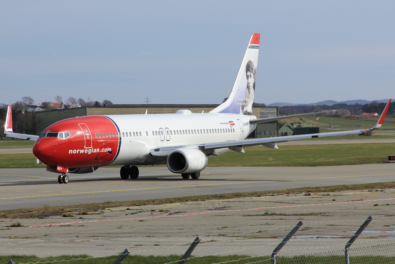LN-NOY · Boeing 737-8JP(WL) · (SVG / ENZV)