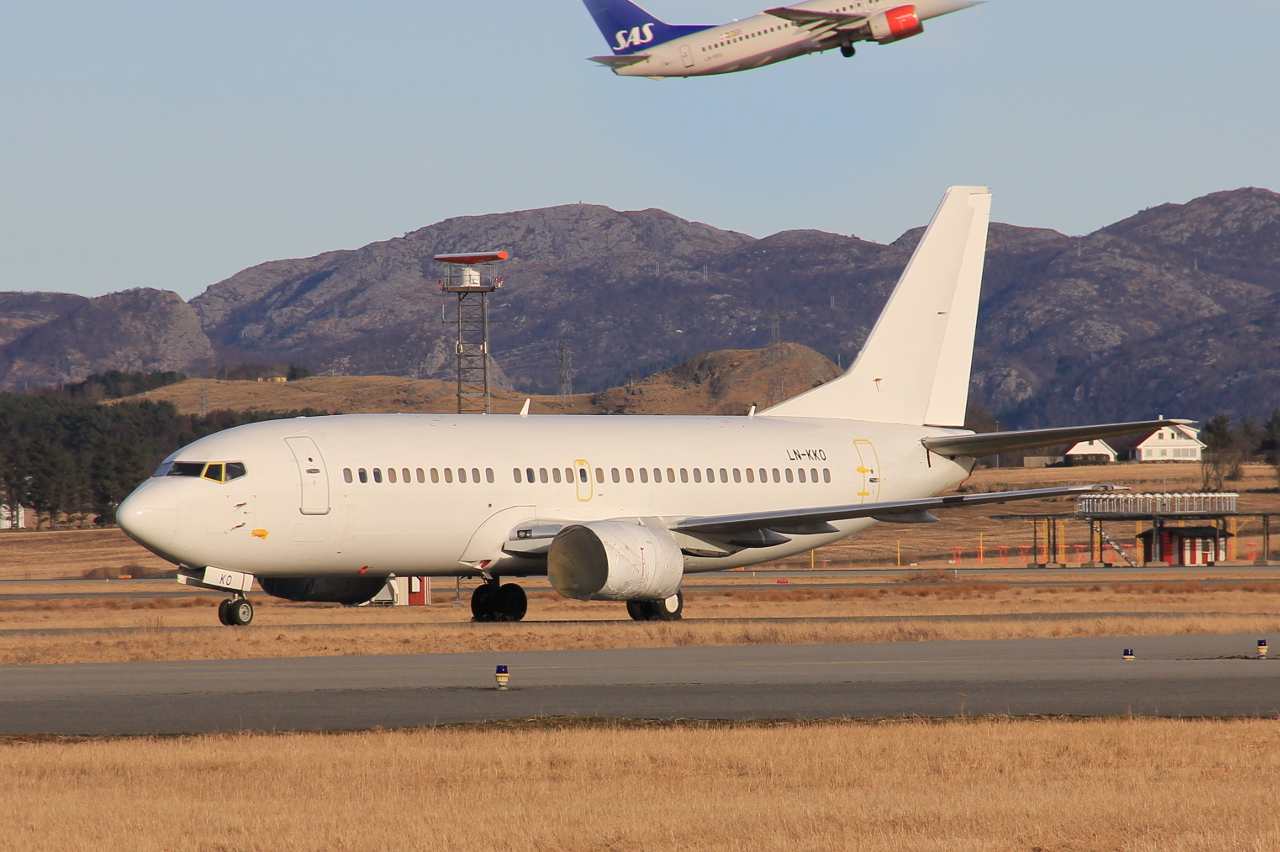 LN-KKO · Boeing 737-3Y0 · (SVG / ENZV)