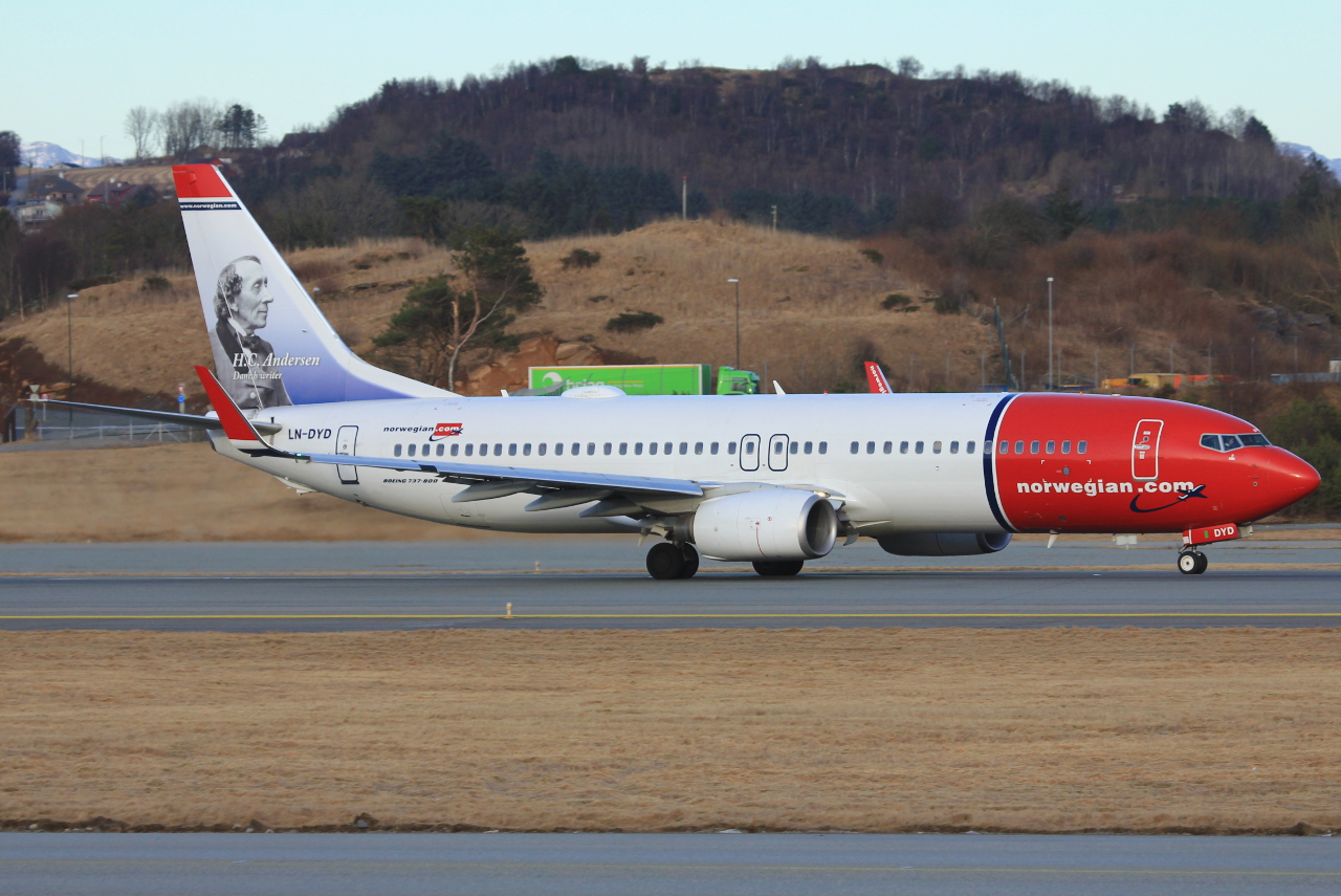 LN-DYD · Boeing 737-8JP(WL) · (SVG / ENZV)