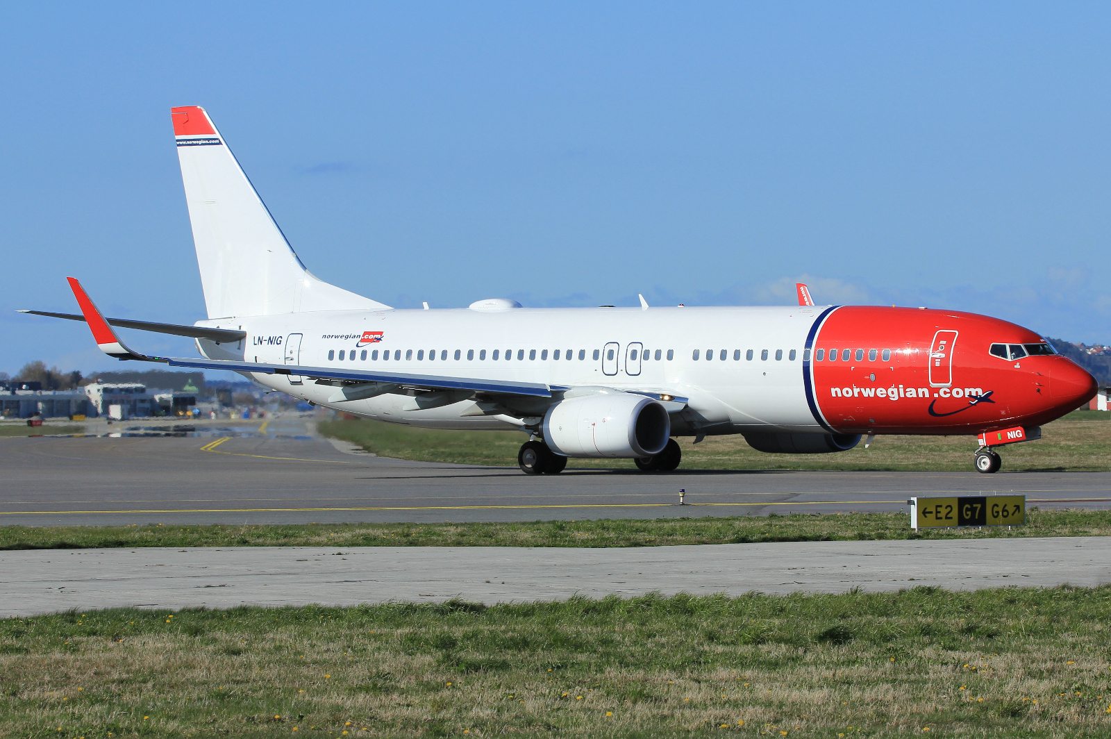LN-NIG · Boeing 737-8JP(WL) · (SVG / ENZV)