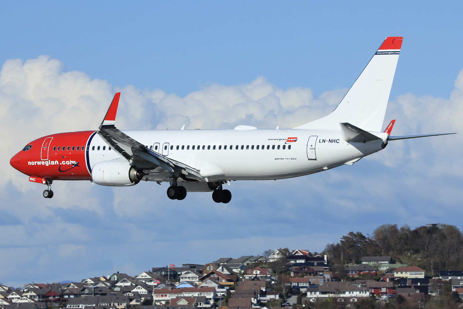 LN-NHC · Boeing 737-8JP(WL) · (SVG / ENZV)