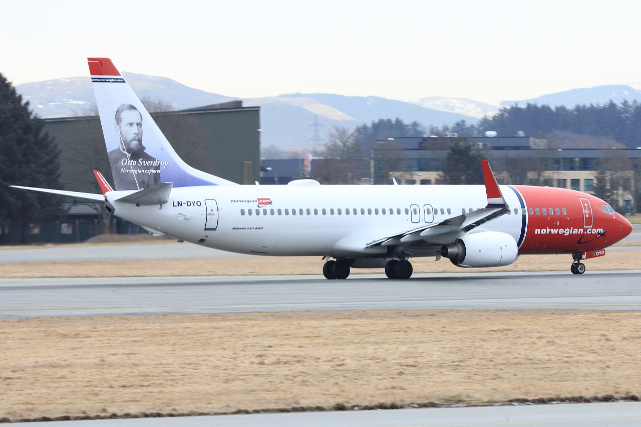 LN-DYO · Boeing 737-8JP(WL) · (SVG / ENZV)