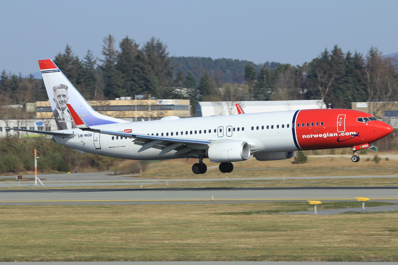 LN-NGU · Boeing 737-8JP(WL) · (SVG / ENZV)