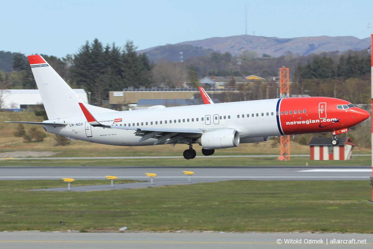 LN-NGV · Boeing 737-8JP(WL) · (SVG / ENZV)