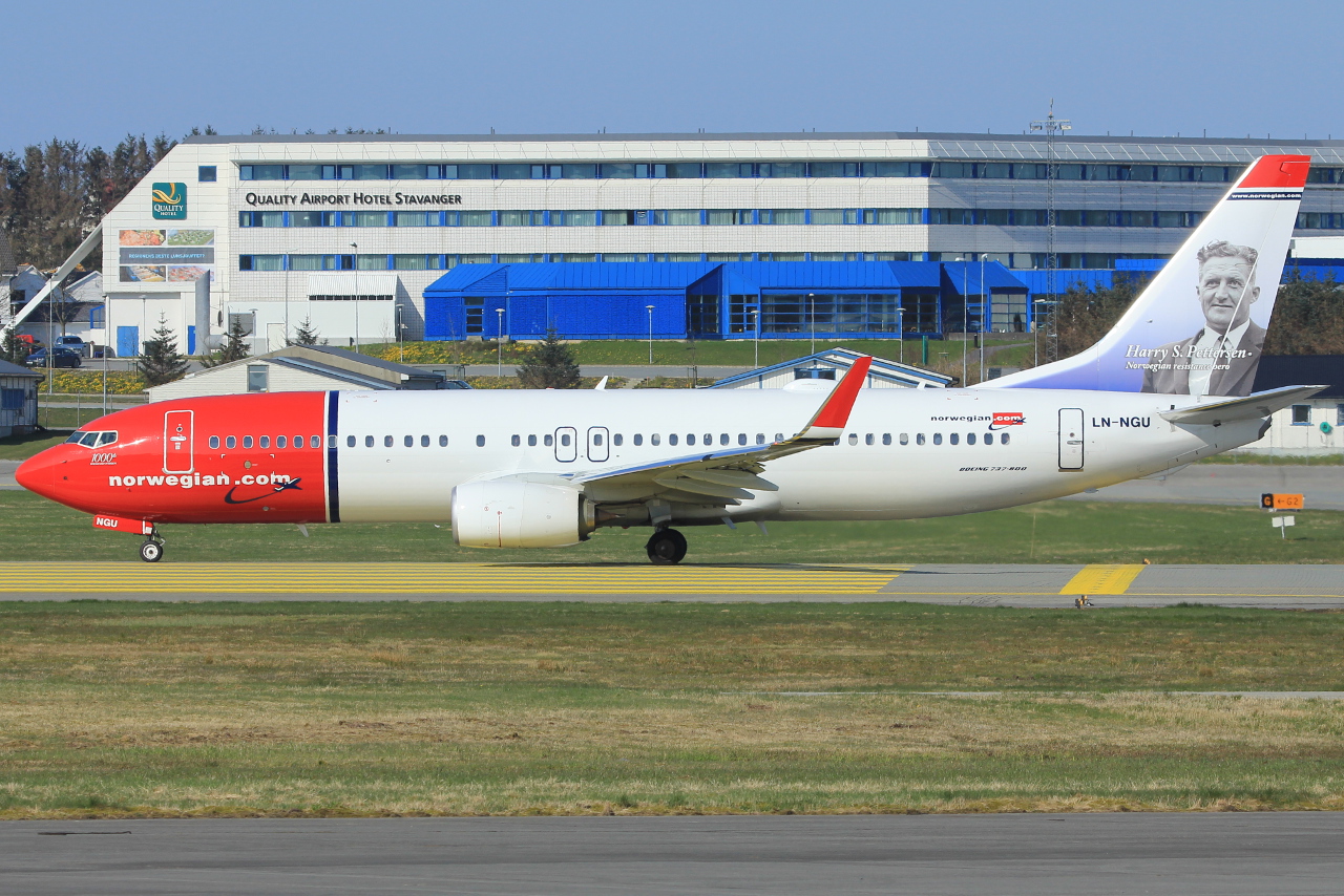 LN-NGU · Boeing 737-8JP(WL) · (SVG / ENZV)
