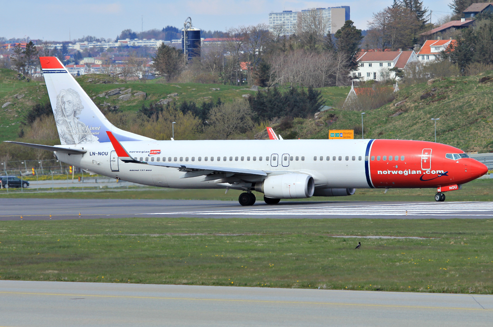 LN-NOU · Boeing 737-8FZ · (SVG / ENZV)