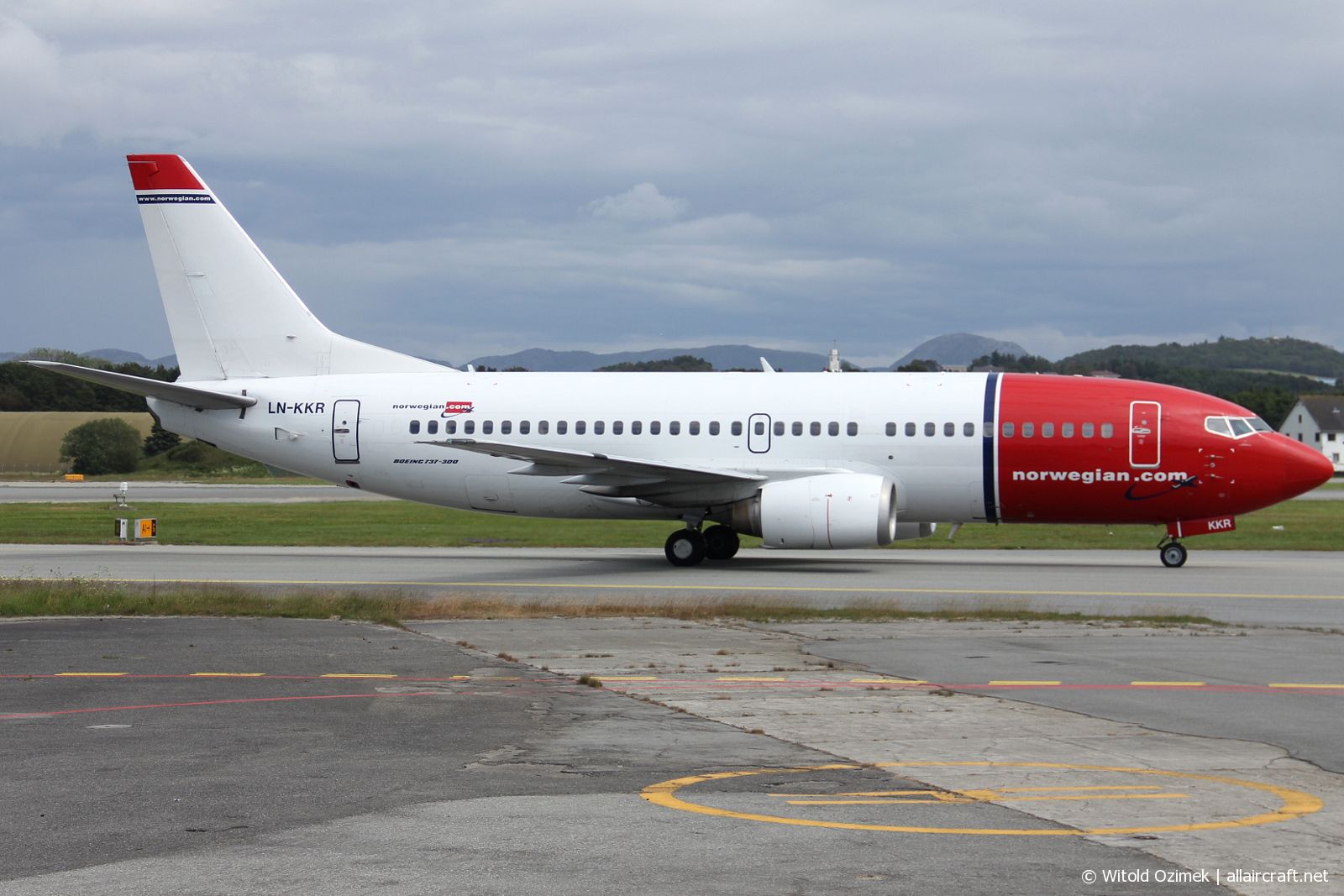 LN-KKR · Boeing 737-3Y0 · (SVG / ENZV)