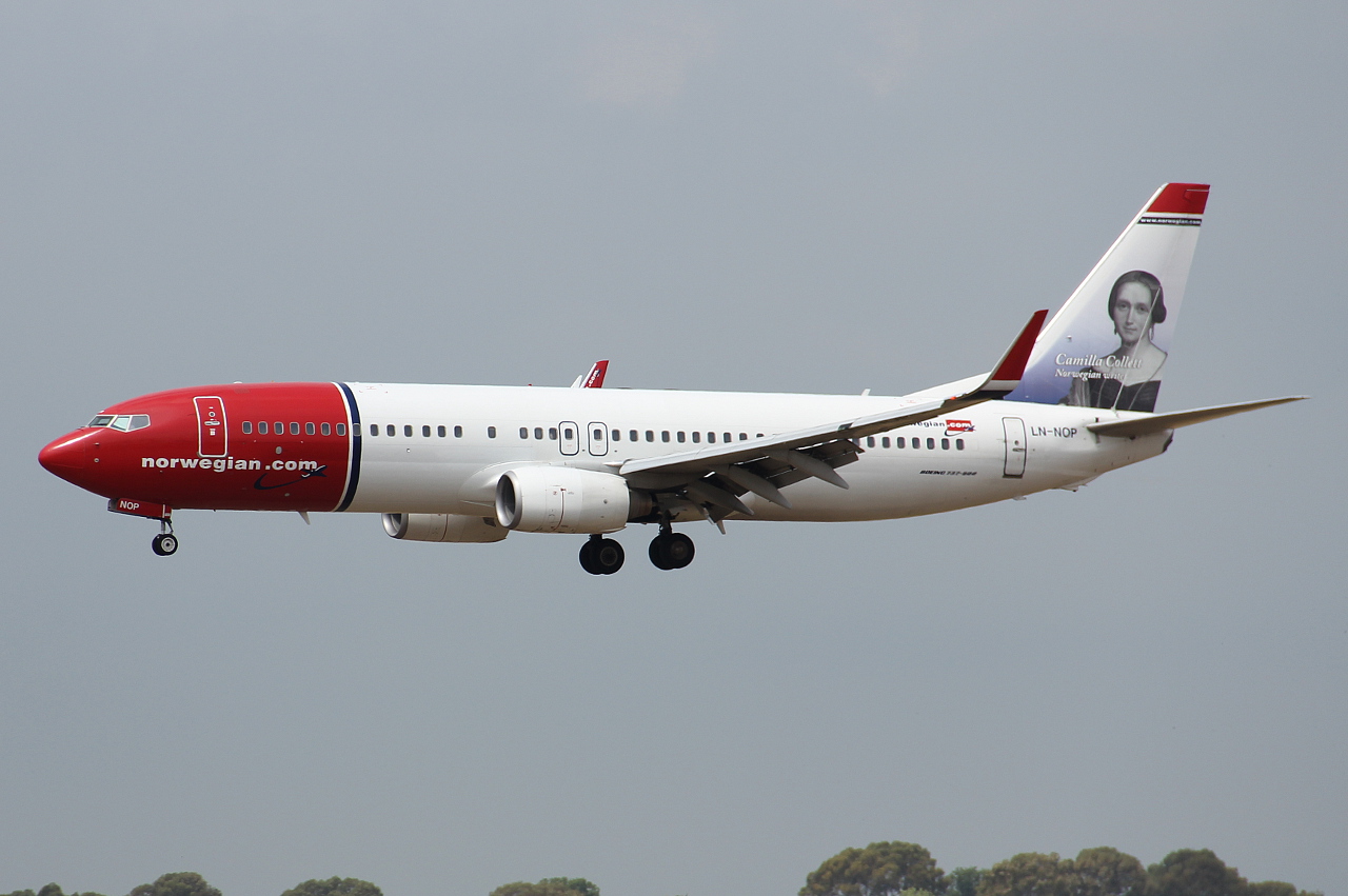 LN-NOP · Boeing 737-86N(WL) · (FCO / LIRF)