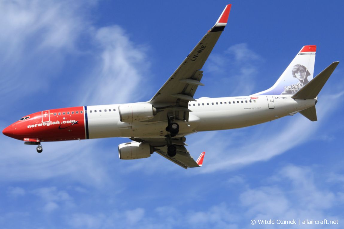 LN-NIE · Boeing 737-8JP(WL) · (FCO / LIRF)