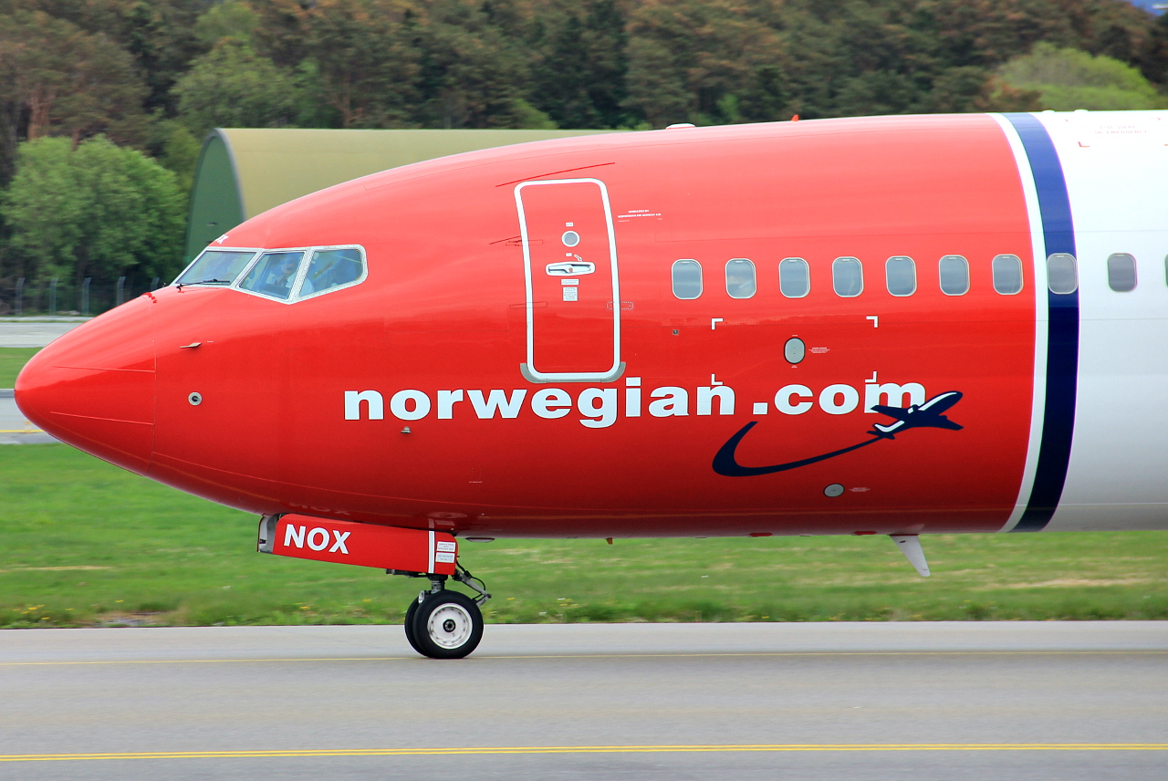LN-NOX · Boeing 737-8JP(WL) · (SVG / ENZV)