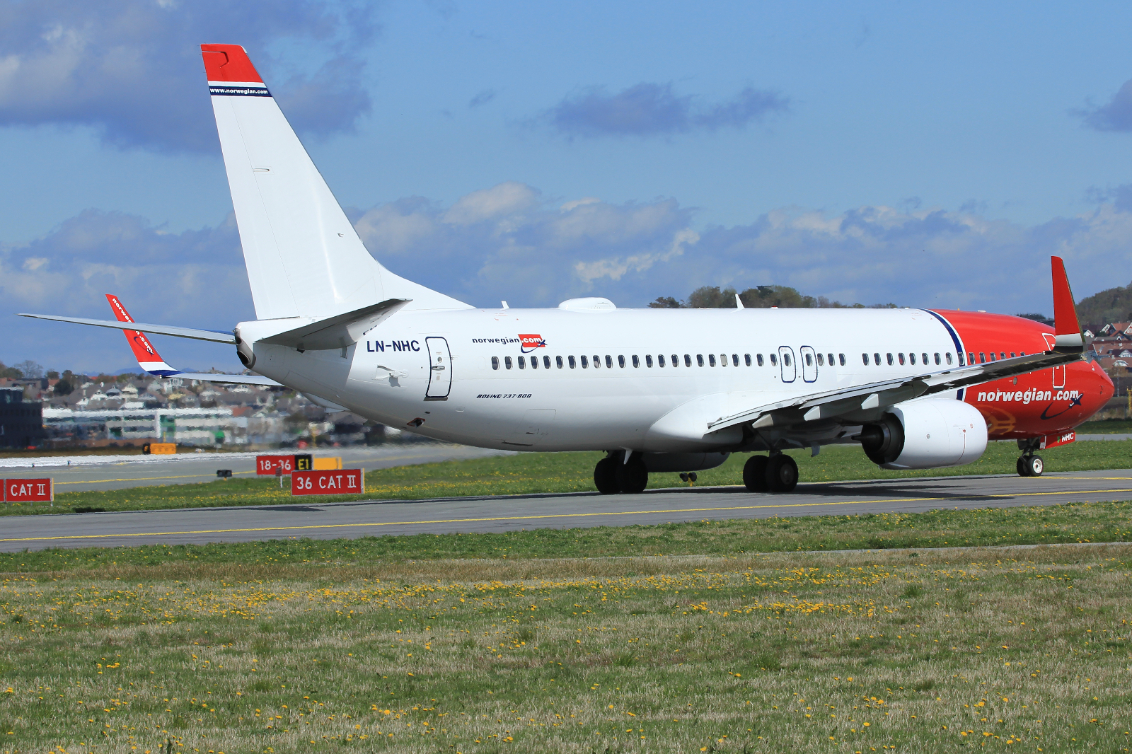 LN-NHC · Boeing 737-8JP(WL) · (SVG / ENZV)