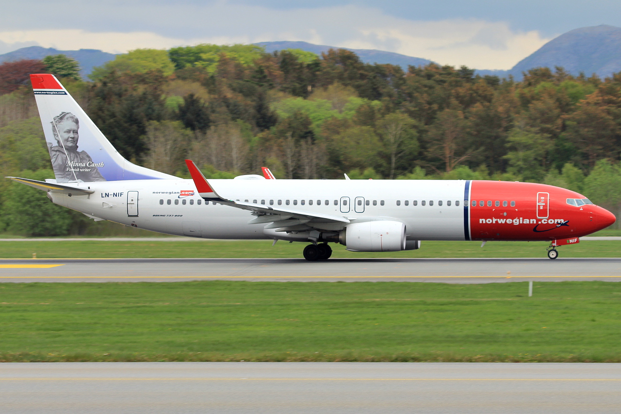 LN-NIF · Boeing 737-8JP(WL) · (SVG / ENZV)