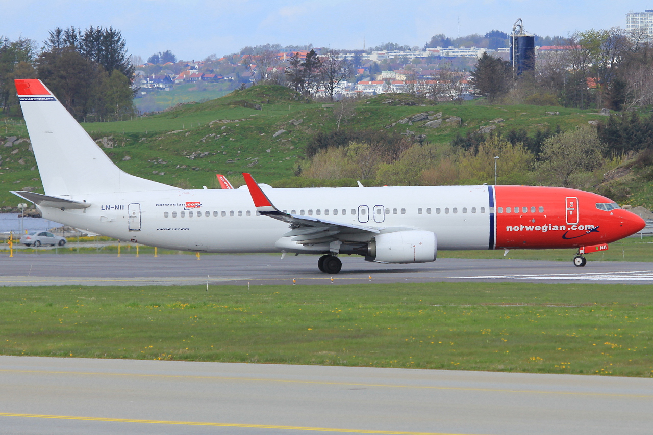 LN-NII · Boeing 737-8JP(WL) · (SVG / ENZV)