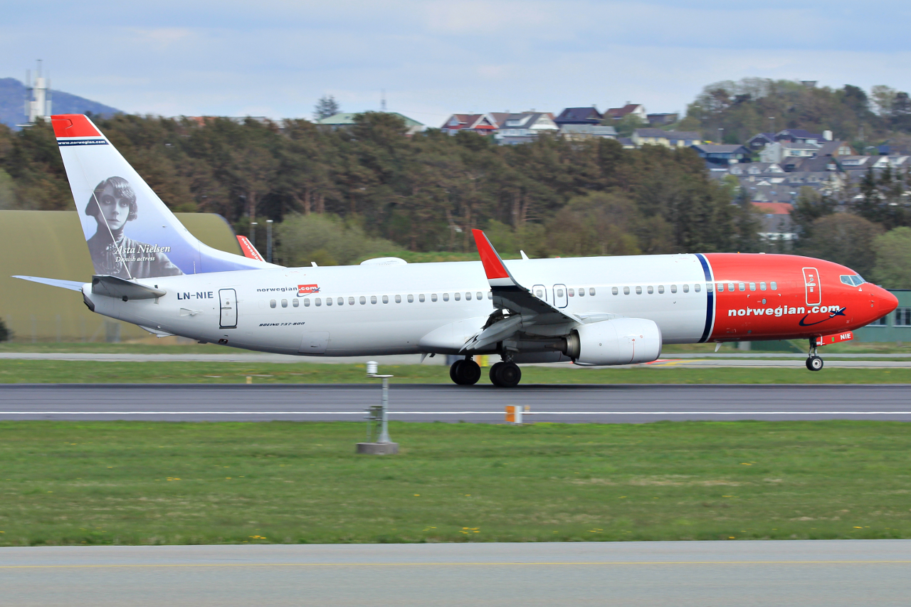 LN-NIE · Boeing 737-8JP(WL) · (SVG / ENZV)