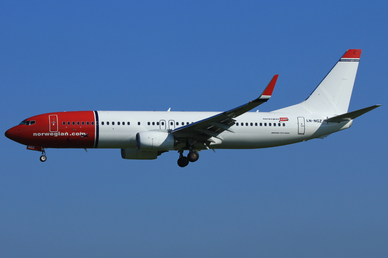 LN-NGZ · Boeing 737-8JP(WL) · (SVG / ENZV)