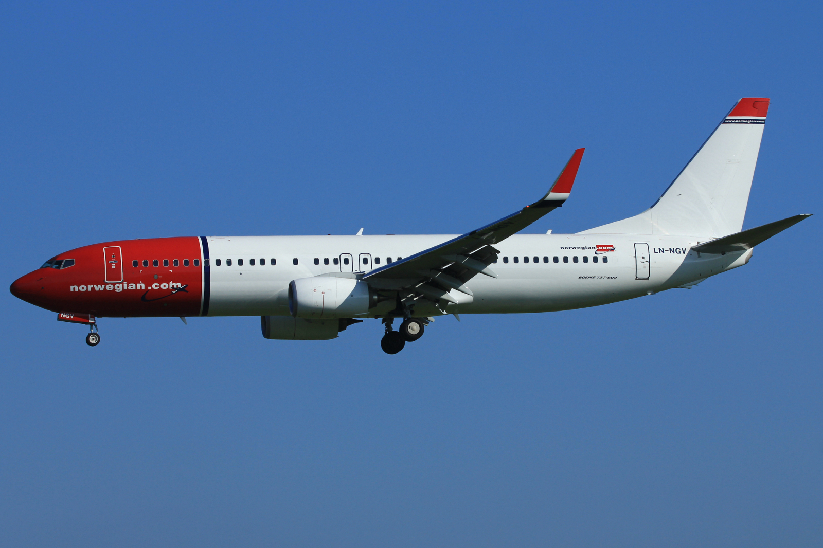 LN-NGV · Boeing 737-8JP(WL) · (SVG / ENZV)