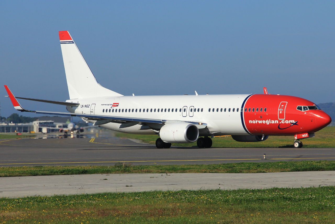 LN-NGZ · Boeing 737-8JP(WL) · (SVG / ENZV)