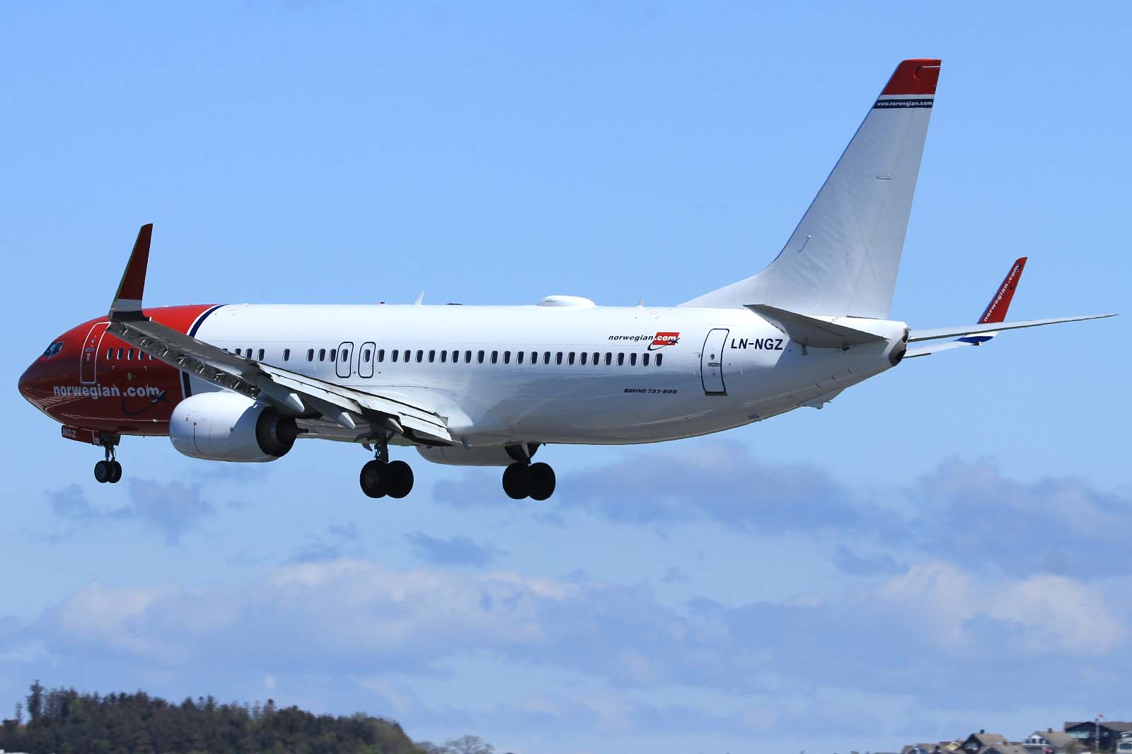 LN-NGZ · Boeing 737-8JP(WL) · (SVG / ENZV)
