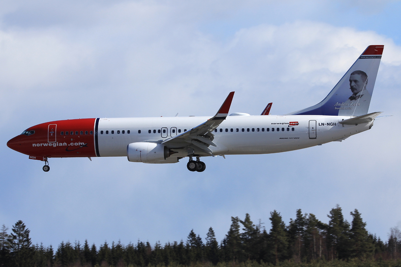 LN-NGH · Boeing 737-8JP(WL) · (OSL / ENGM)