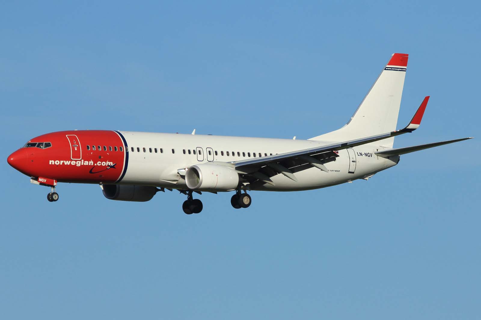 LN-NGV · Boeing 737-8JP(WL) · (SVG / ENZV)