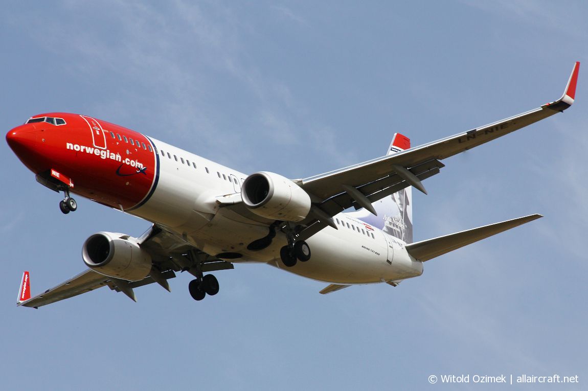 LN-NIE (39435) 2013 Boeing 737-8JP WL
