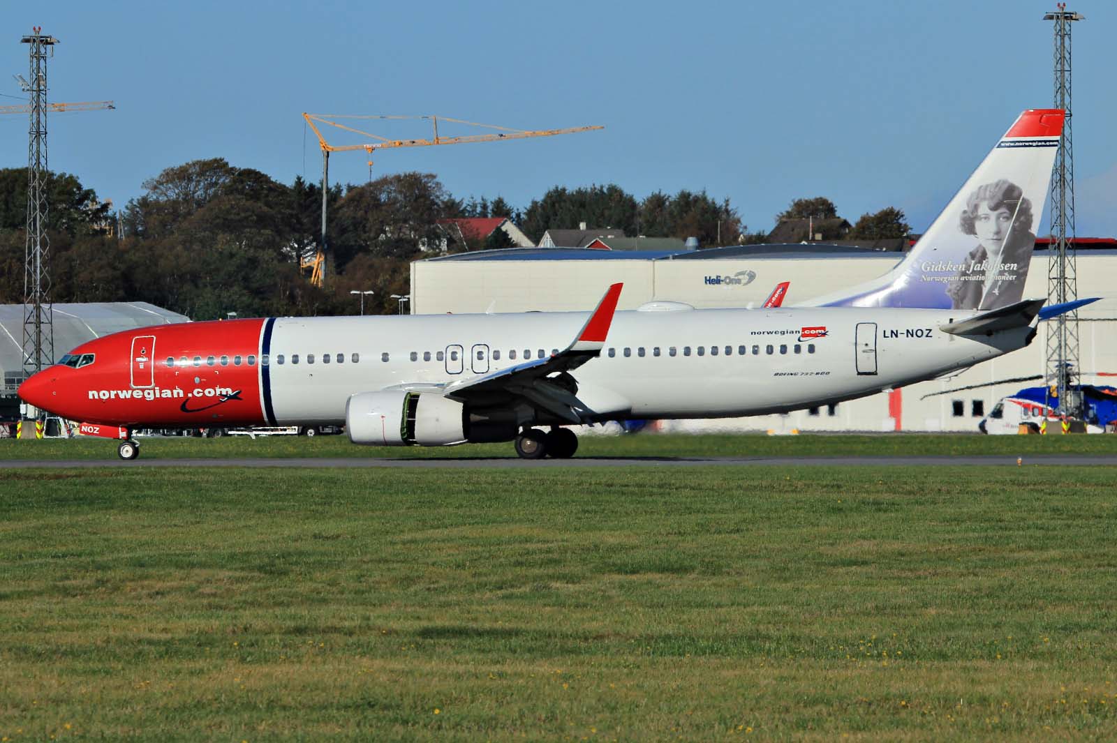 LN-NOZ · Boeing 737-8JP(WL) · (SVG / ENZV)