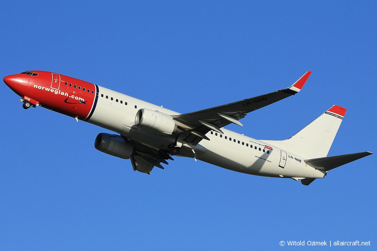 LN-NHB (41134) 2014 Boeing 737-8JP(WL)