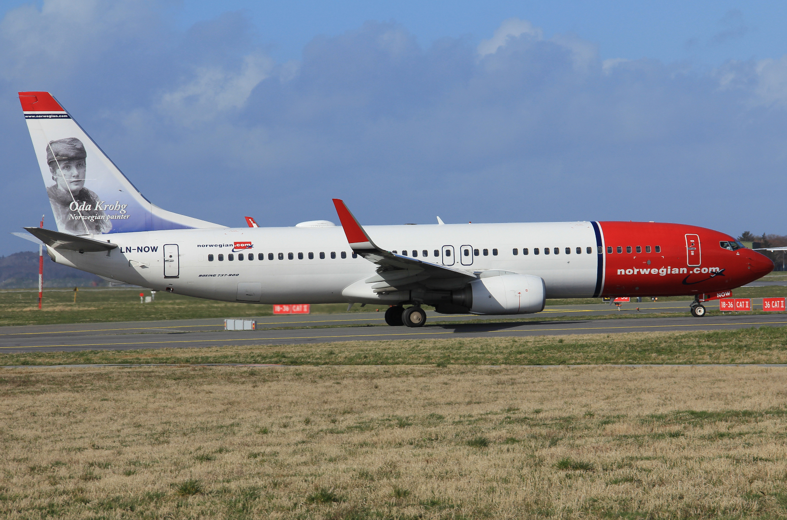 LN-NOW · Boeing 737-8JP(WL) · (SVG / ENZV)