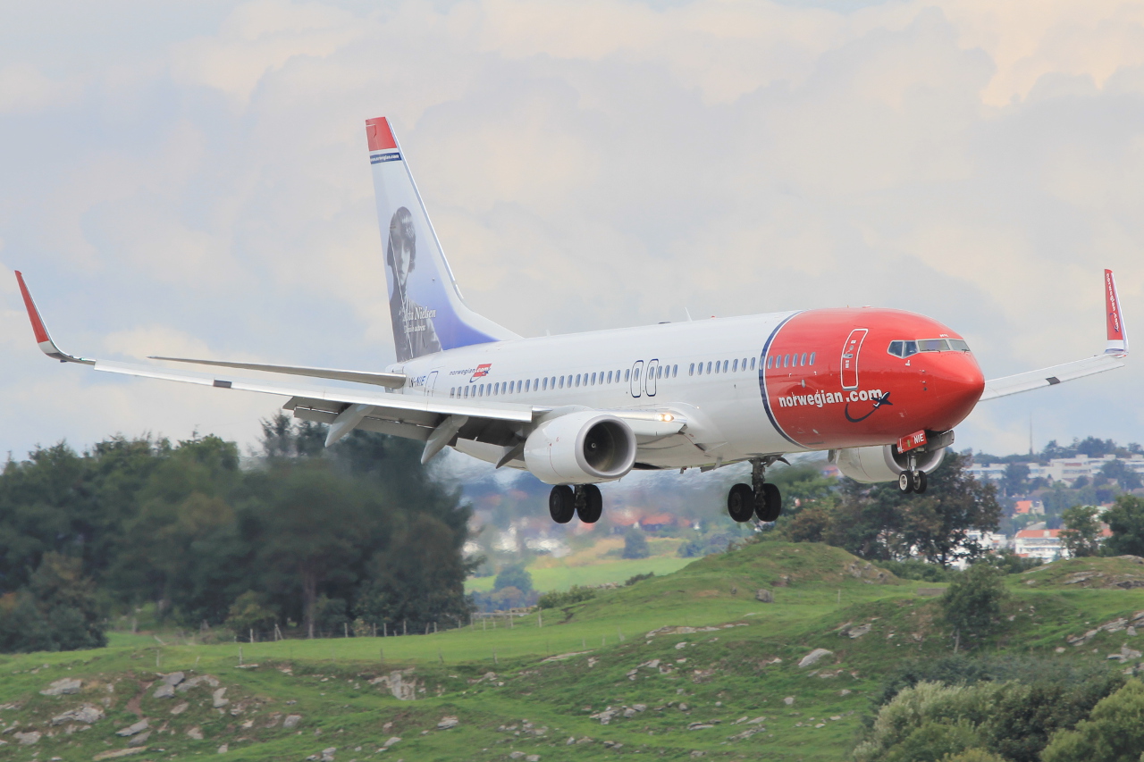 LN-NIE · Boeing 737-8JP(WL) · (SVG / ENZV)