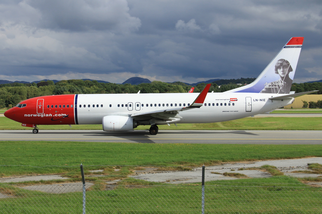 LN-NIE · Boeing 737-8JP(WL) · (SVG / ENZV)