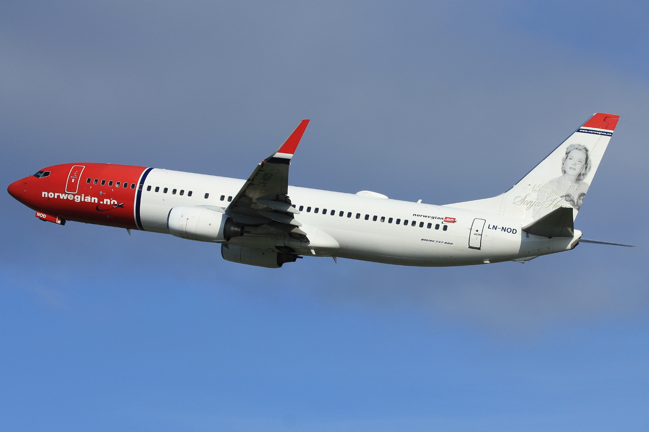LN-NOD · Boeing 737-8Q8(WL) · (SVG / ENZV)