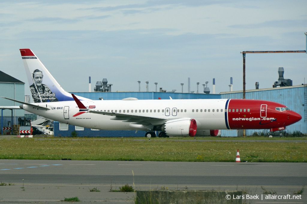 LN-BKE · Boeing 737-8 MAX · (CPH / EKCH)